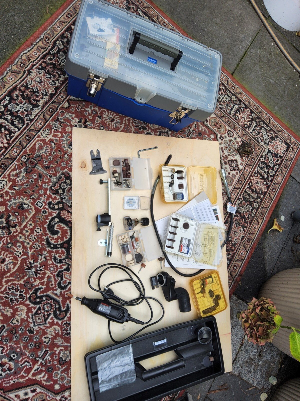 complete zeer uitgebreiden dremel set incl koffer multitool, Ophalen