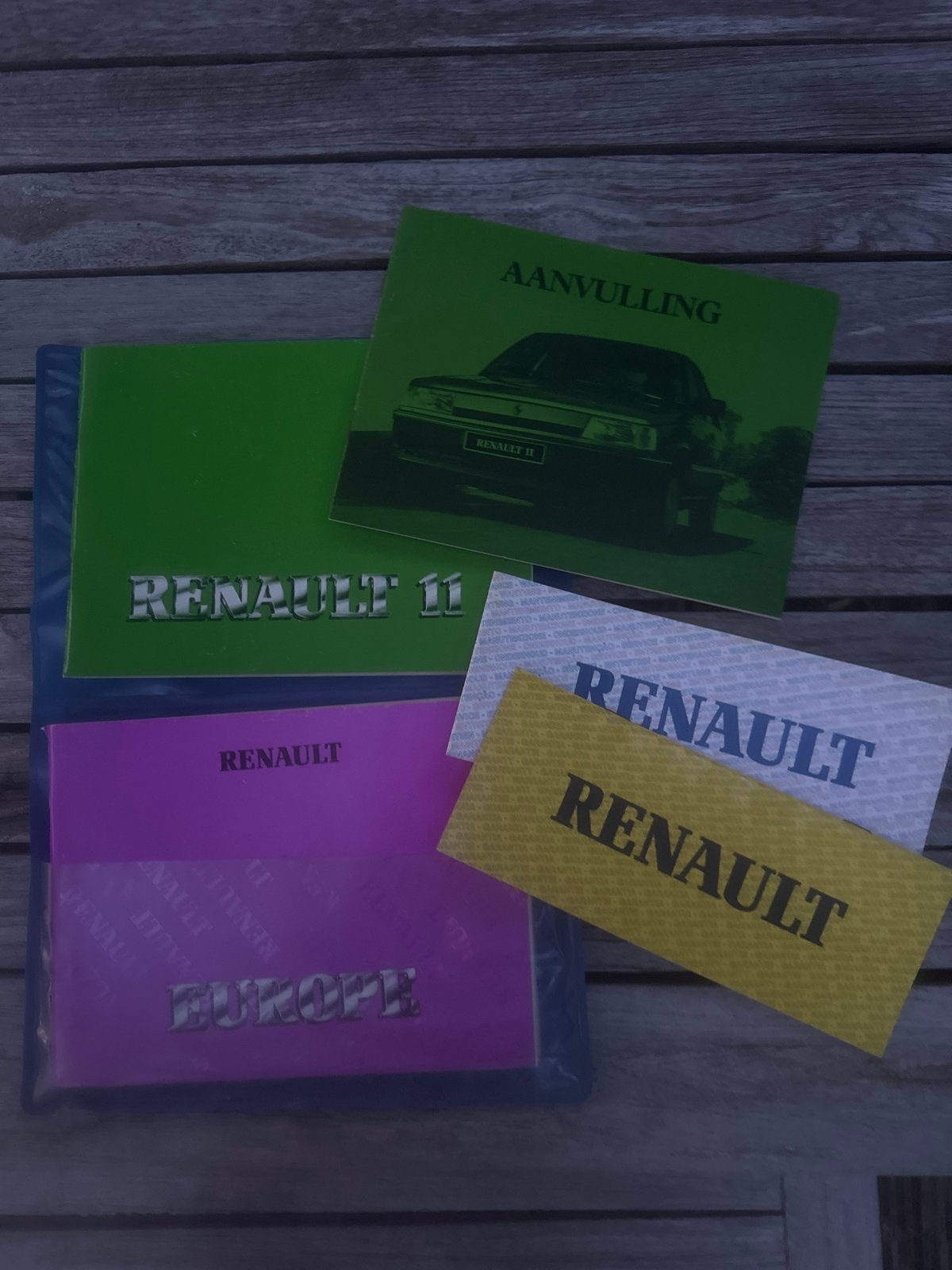 Renault 11 Handleidingen en Boekjes, Ophalen of Verzenden, Gelezen, Renault