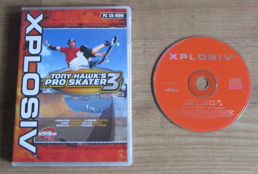 Tony Hawk's Pro Skater 3 voor PC, Ophalen, 1 speler, Zo goed als nieuw, Vanaf 3 jaar