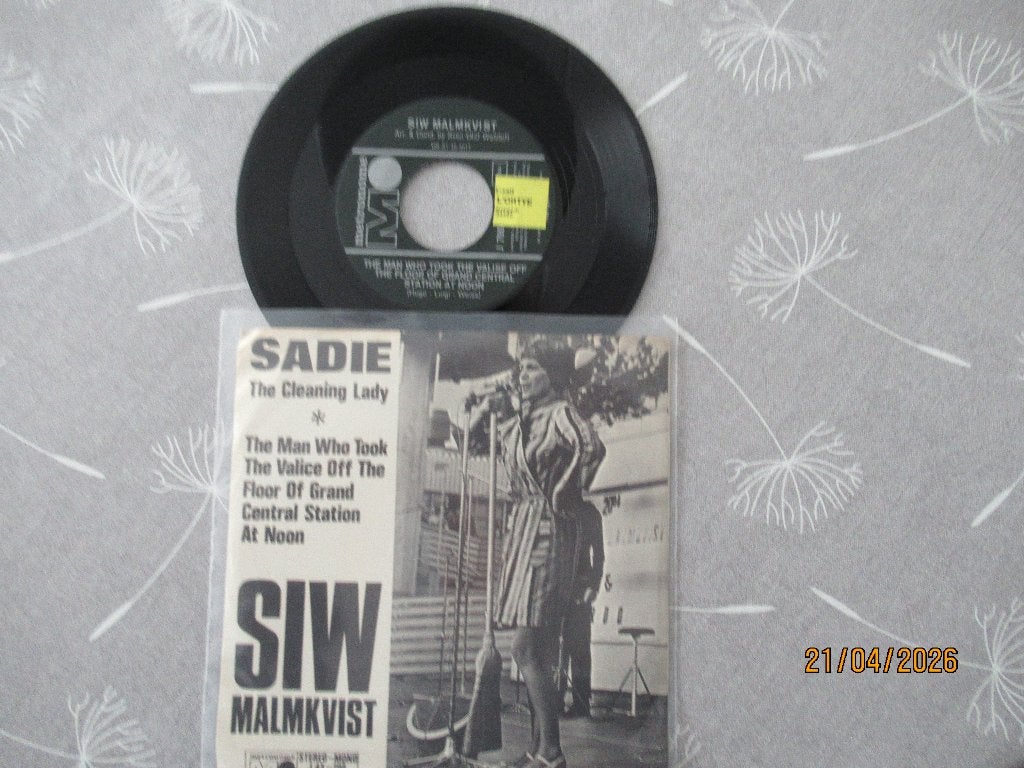 Siw Malmkvist    Sadie, Ophalen of Verzenden, Zo goed als nieuw, 7 inch, Nederlandstalig
