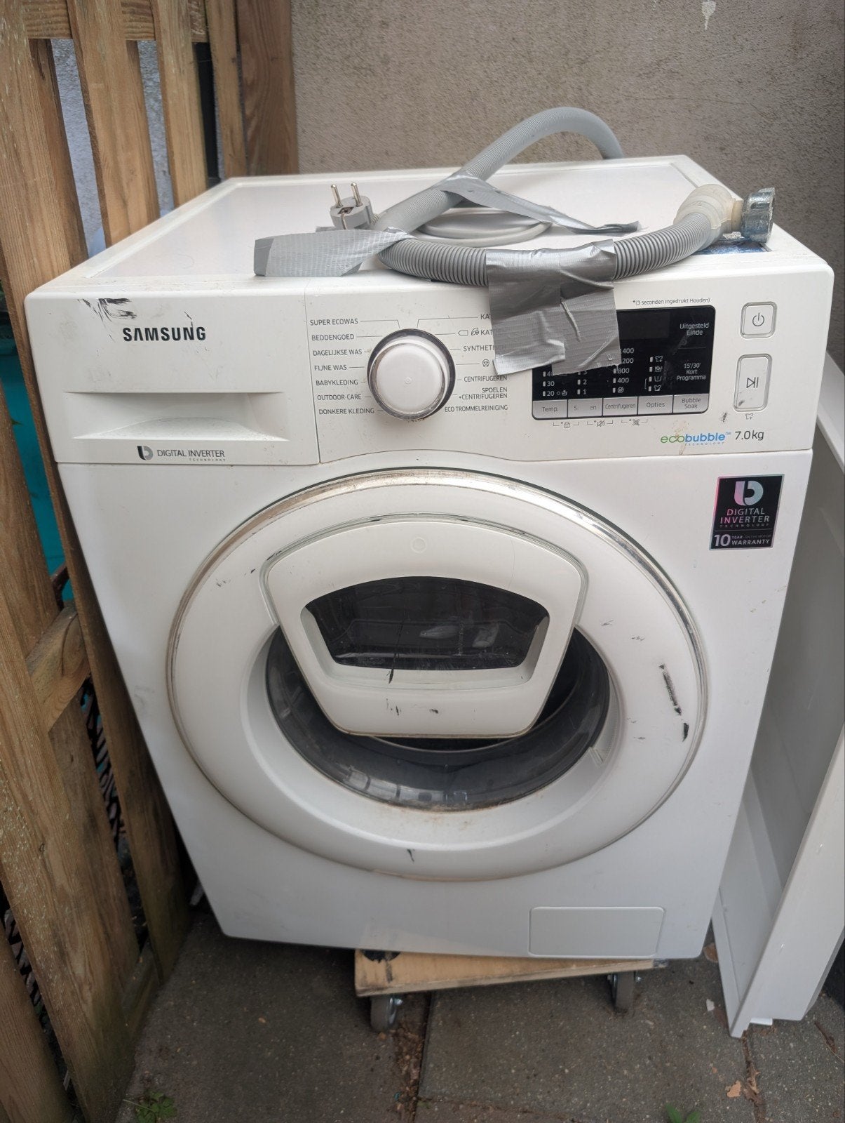 Defecte Samsung wasmachine (onderdelen/reparatie), Witgoed en Apparatuur, Wasmachines, 6 tot 8 kg, Minder dan 1200 toeren, Ophalen of Verzenden