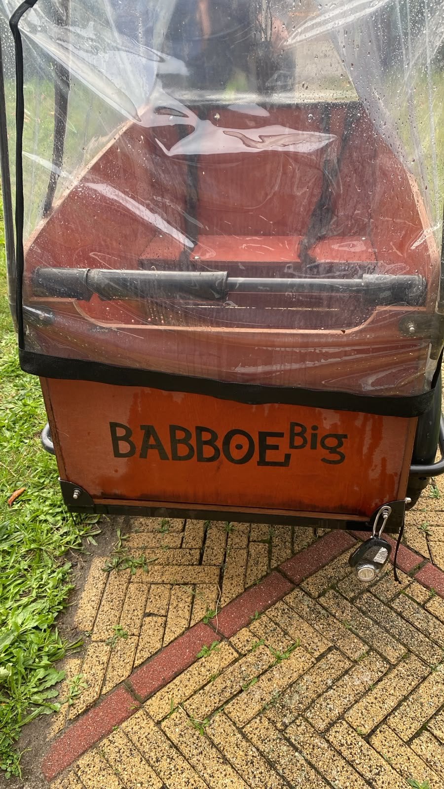 Bakfiets te koop ( gebruikt ), Fietsen en Brommers, Ophalen, Gebruikt, 4 kinderen of meer, Overige merken