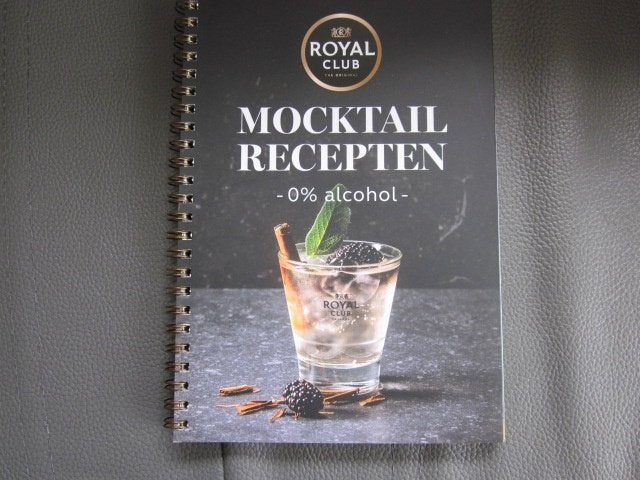 mocktail recepten/ 0 % alcohol, Ophalen of Verzenden, Nieuw, Royal club