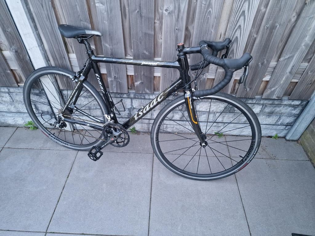 Isaac racefiets - Carbon frame - Goede staat, Fietsen en Brommers, Fietsen | Racefietsen, Ophalen