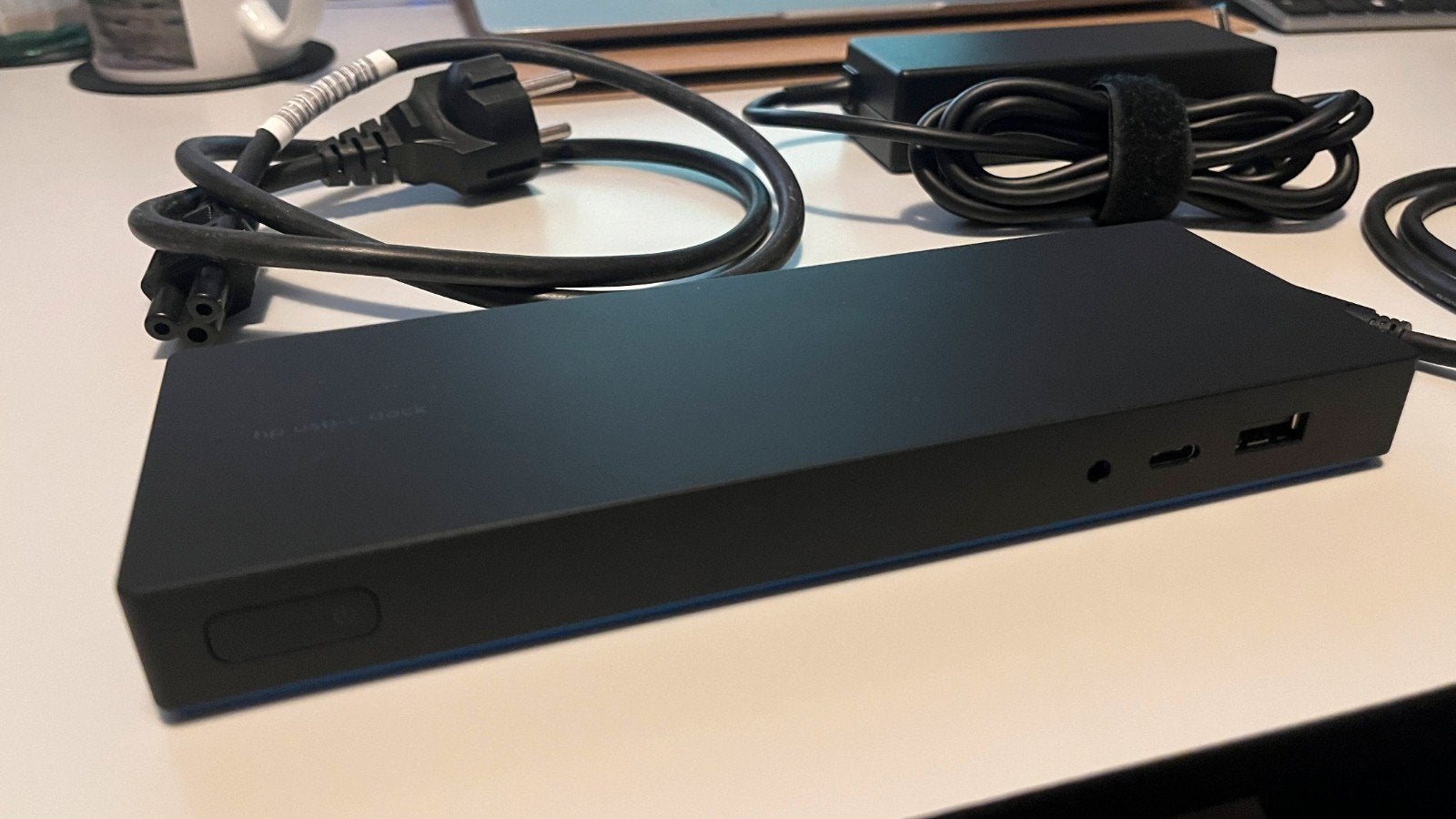 HP Dockingstation USB-C inclusief adapter, Computers en Software, Dockingstations, Ophalen of Verzenden, Zo goed als nieuw, HP