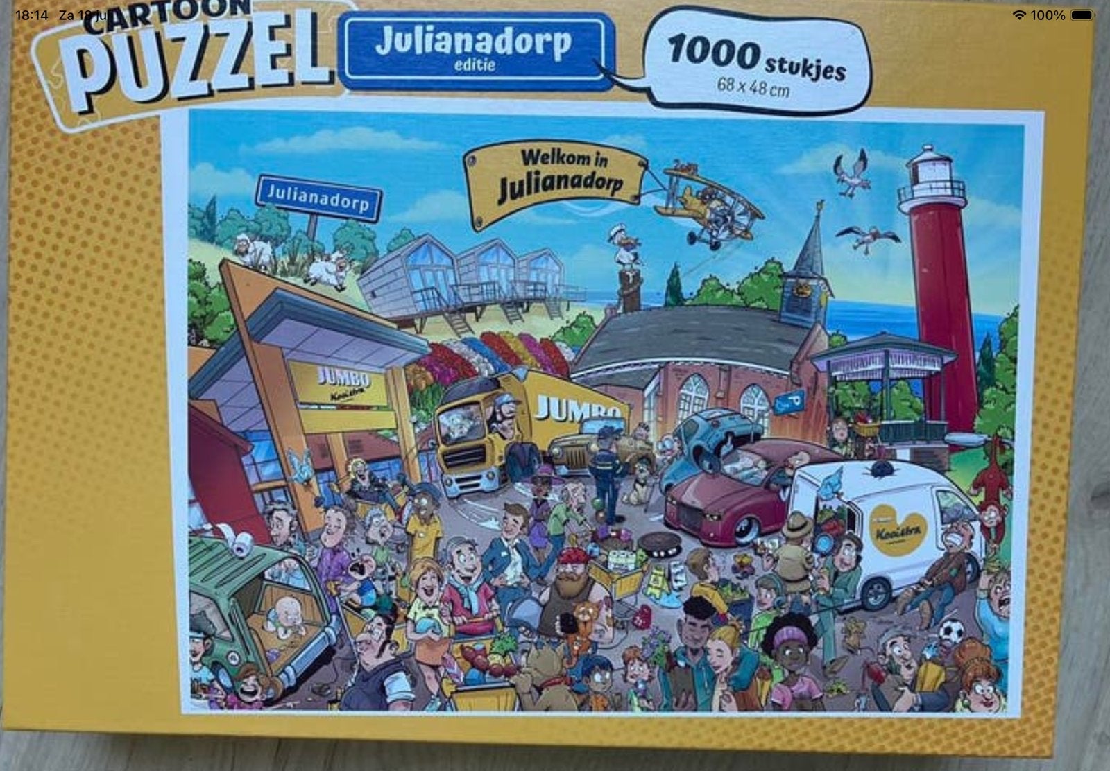 Puzzel van Julianadorp, Ophalen, 500 t/m 1500 stukjes, Zo goed als nieuw