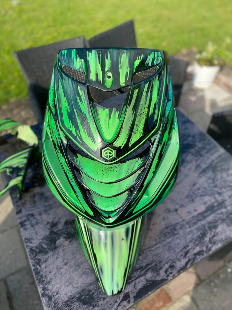 Custom zip sp look kappenset kappen, Motoren, Ophalen of Verzenden
