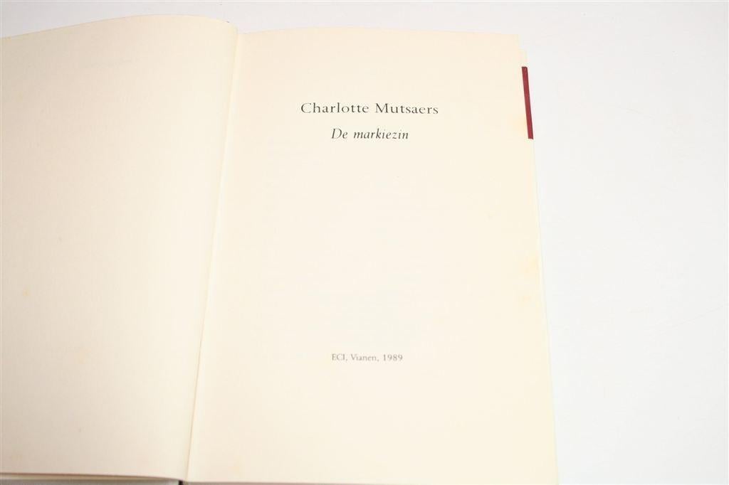 Charlotte Mutsaers — De Markiezin, Boeken, Literatuur, Ophalen of Verzenden, Gelezen