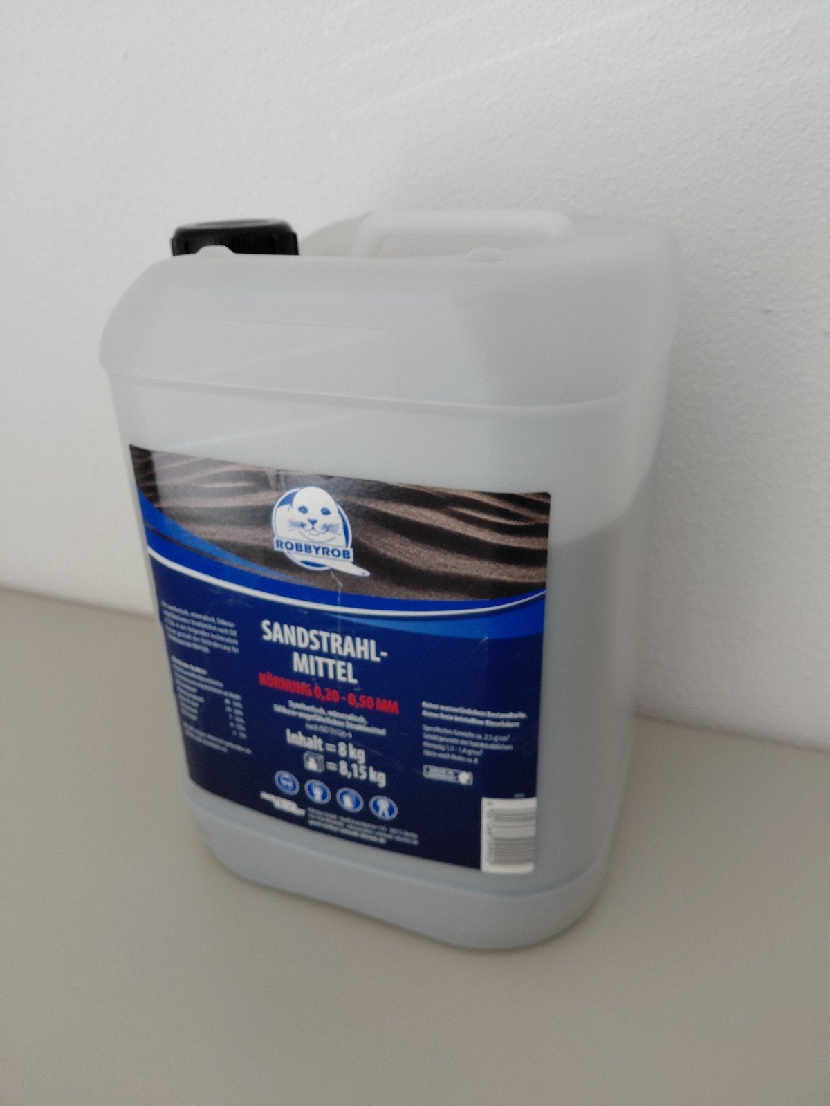 Zandstraalmiddel 7kg grit - Korrel 0.20-0.50mm, Doe-het-zelf en Verbouw, Overige Doe-het-zelf en Verbouw, Ophalen of Verzenden