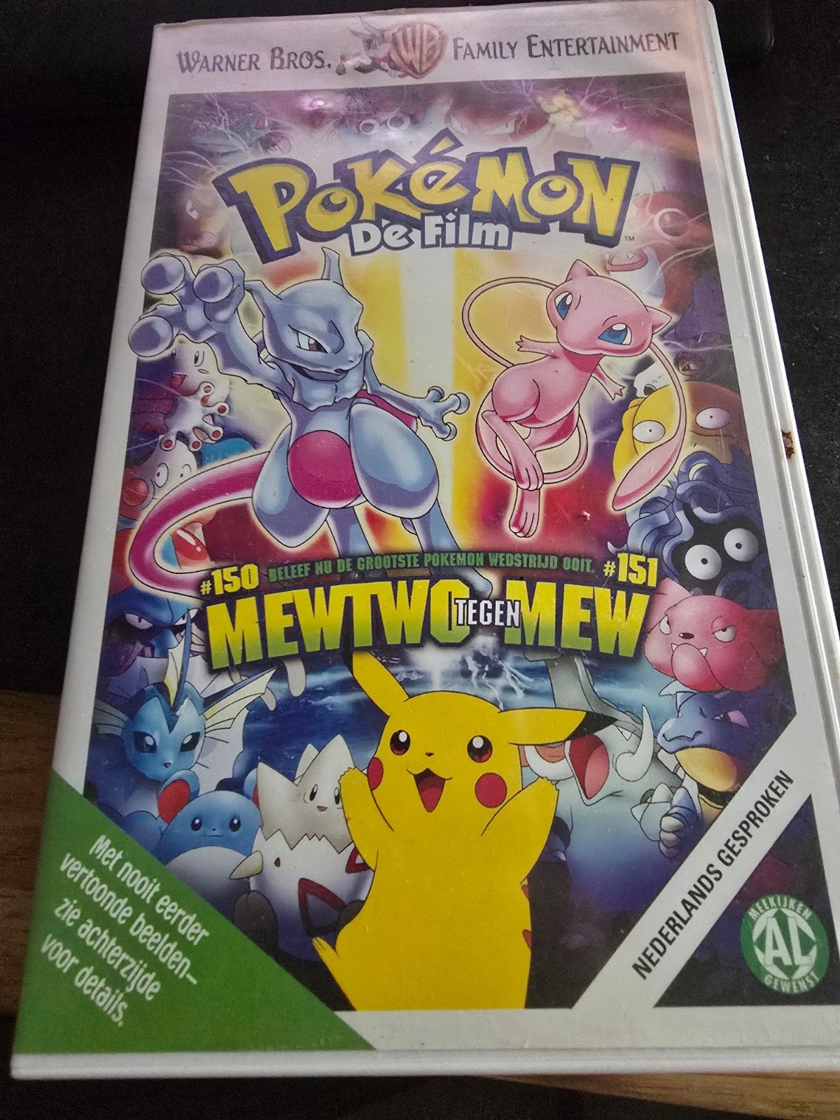 Pokémon VHS: De Film & De Beste Vrienden 2 (Nederlands), Ophalen, Gebruikt, Alle leeftijden, Nederlands