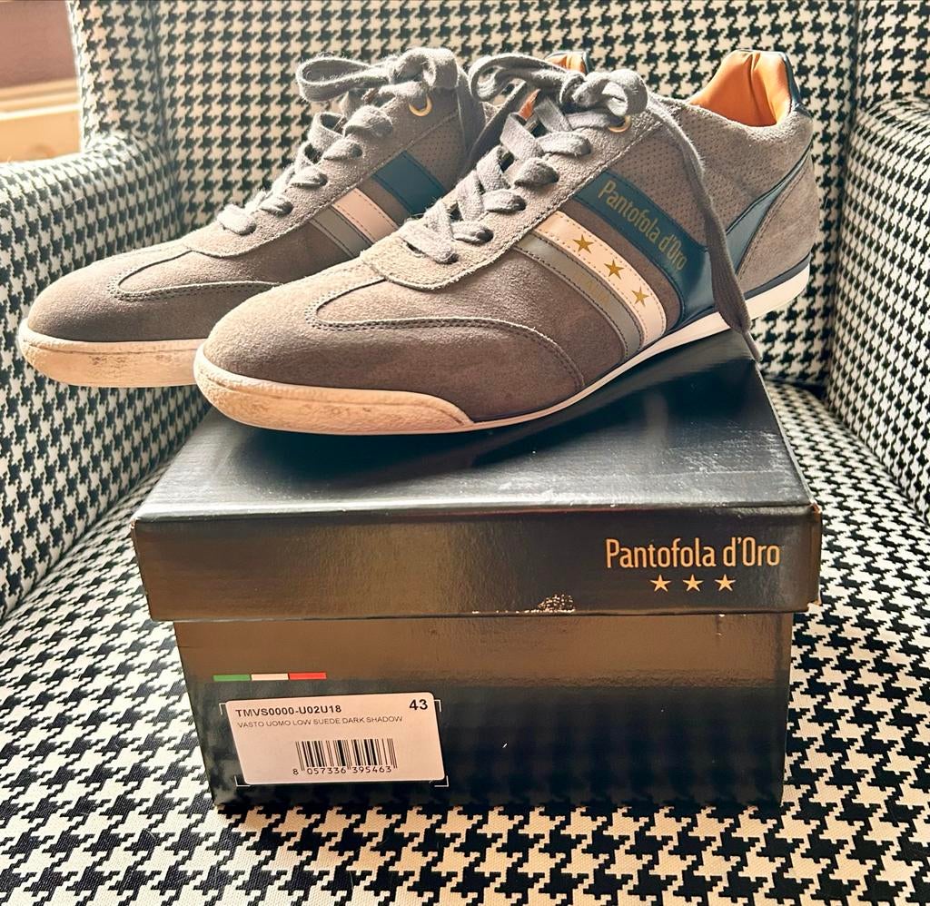 Panofola d’Oro Heren Sneakers Maat 43 - Zo goed als nieuw, Verzenden, Zo goed als nieuw, Sneakers of Gympen