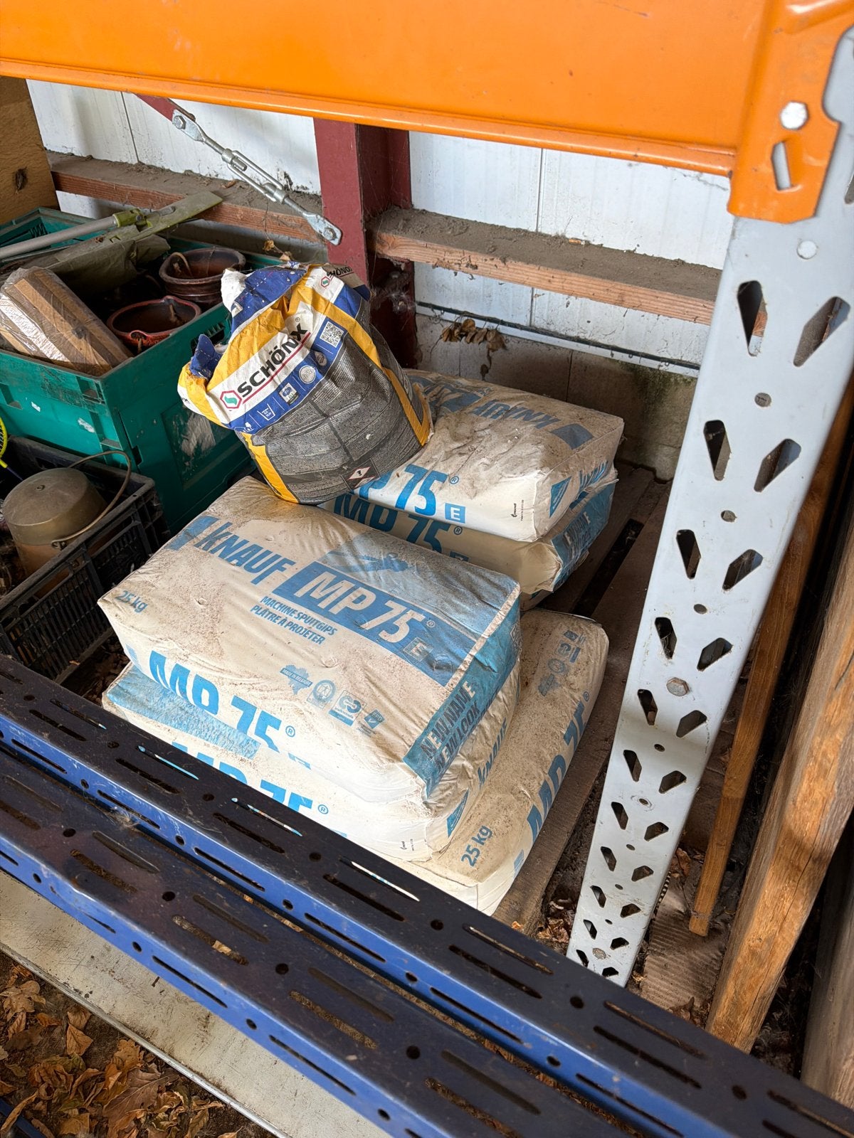Knauf MP 75 Machine Spuitgips - 25 kg zakken, Doe-het-zelf en Verbouw, Ophalen, Nieuw