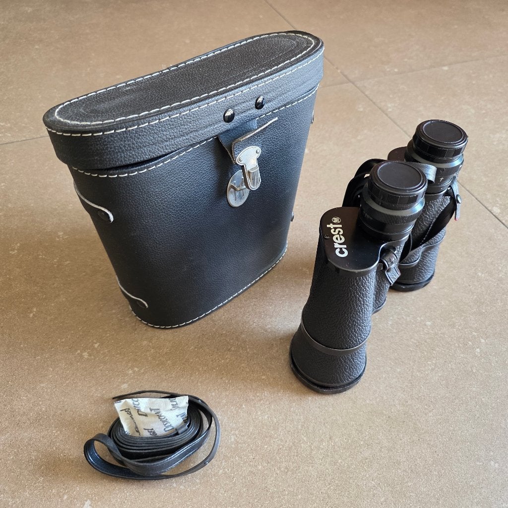 Crest Verrekijker 7x50 met bijbehorende case / draagtas, Audio, Tv en Foto, Optische apparatuur | Verrekijkers, Minder dan 8x