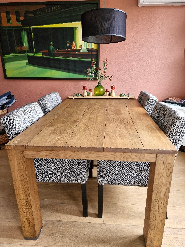 luxe eetkamerstoelen, Ophalen, Hout, Vier, Grijs