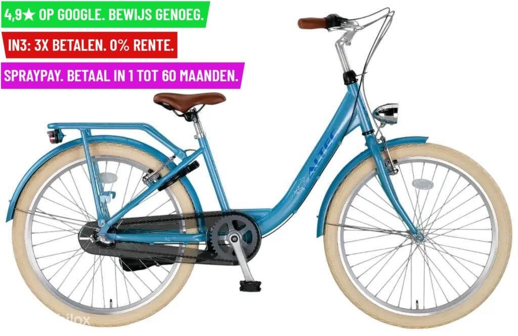 Altec Tuana 24 inch Meisjesfiets N-3 Hemelsblauw, Fietsen en Brommers, Fietsen | Meisjes, Nieuw, Altec, Facebikenl@gmail.com, Altec