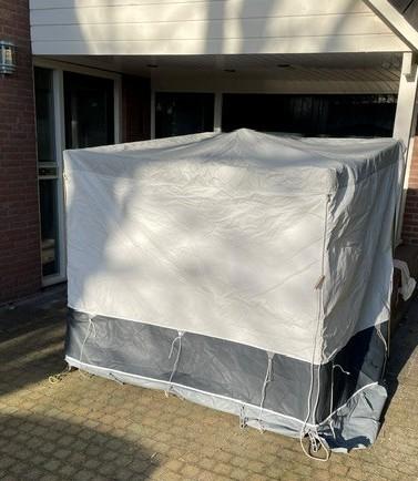 Dorema uitbouw, Caravans en Kamperen, Tenten, Ophalen, Zo goed als nieuw, Tot en met 2