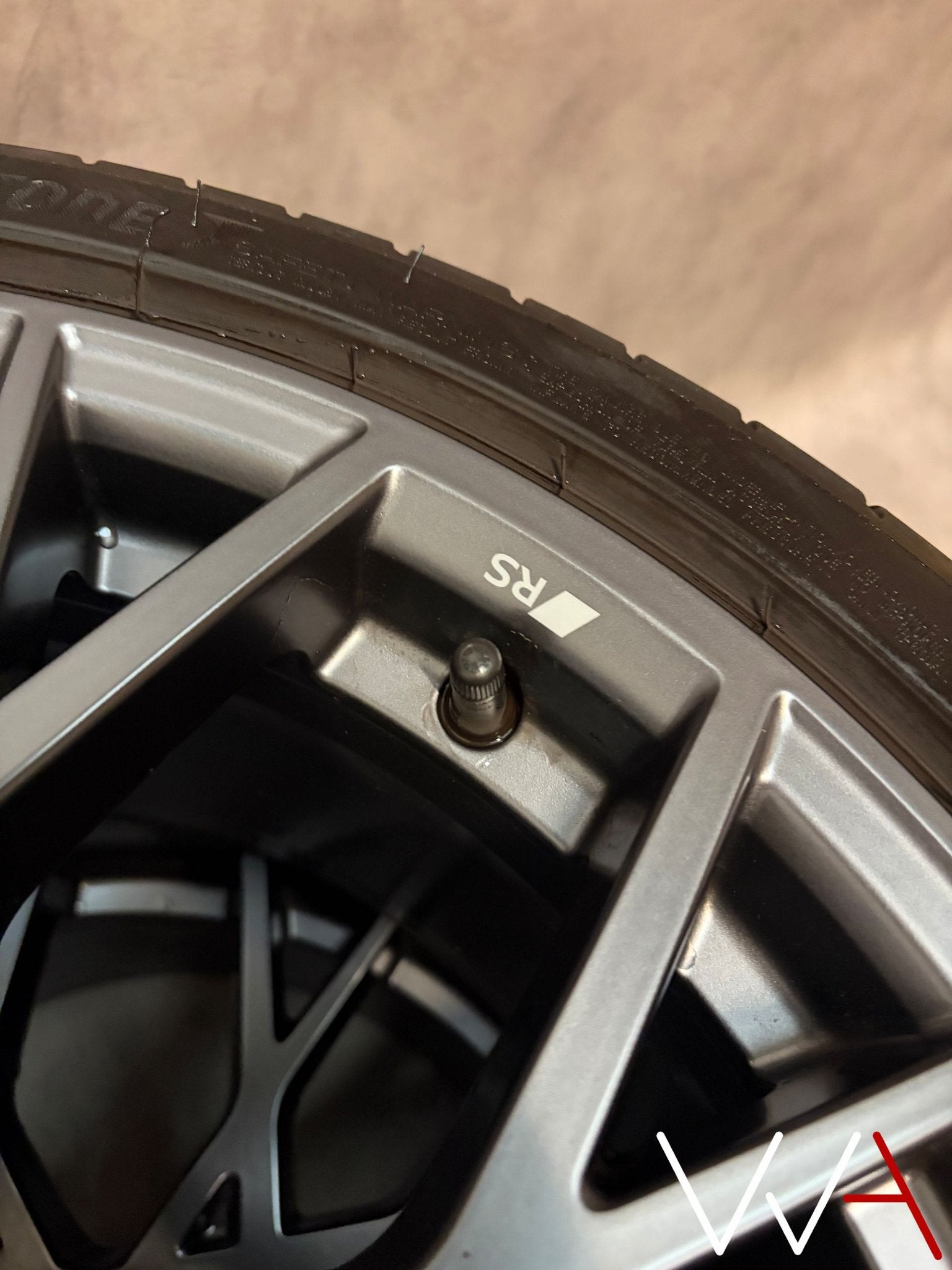 19'' Audi RS3 Performance 8Y velgen Bridgestone Origineel, 19 inch, Gebruikt, -, -