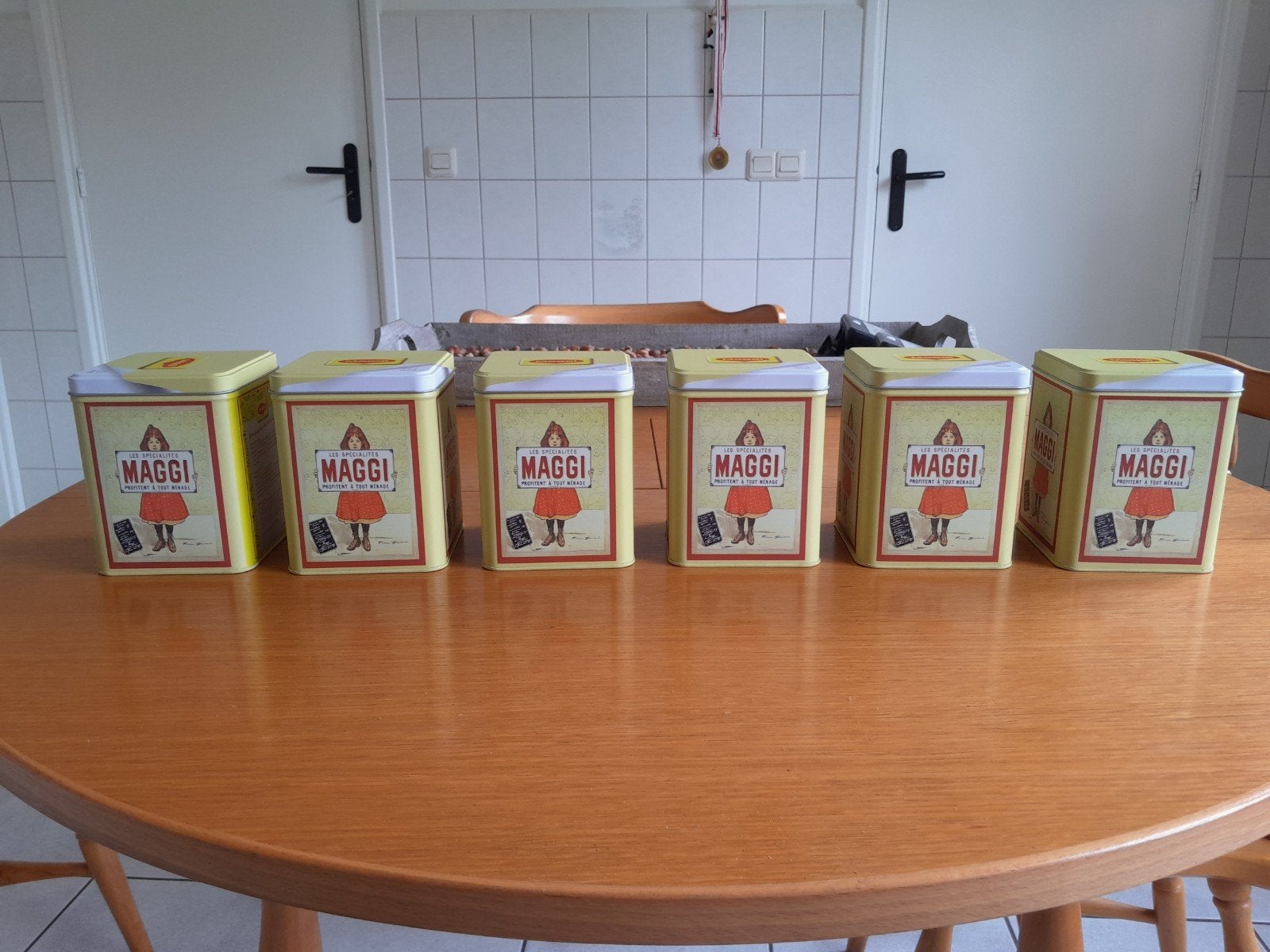 6 bewaar blikken, Ophalen of Verzenden, Nieuw, Overige, Overige merken
