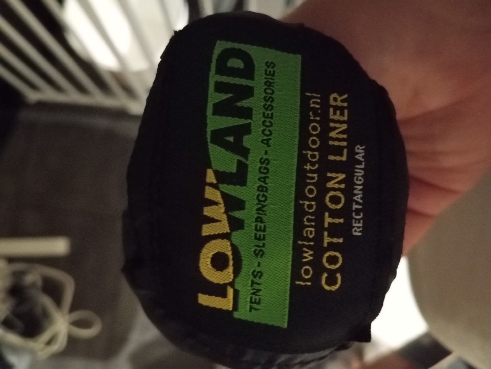 Lowland Outdoor Katoenen Slaapzak Liner - Rechthoekig, Ophalen of Verzenden, Zo goed als nieuw