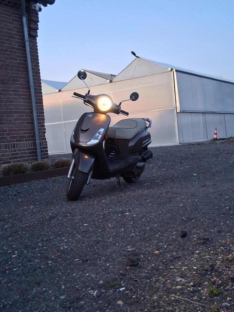 Sym fiddle 2 geel kenteken, Ophalen, Gebruikt, Benzine