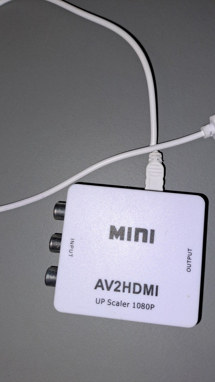 AV2HDMI Upscaler 1080P/720P CVBS naar HDMI Converter USB, Ophalen of Verzenden