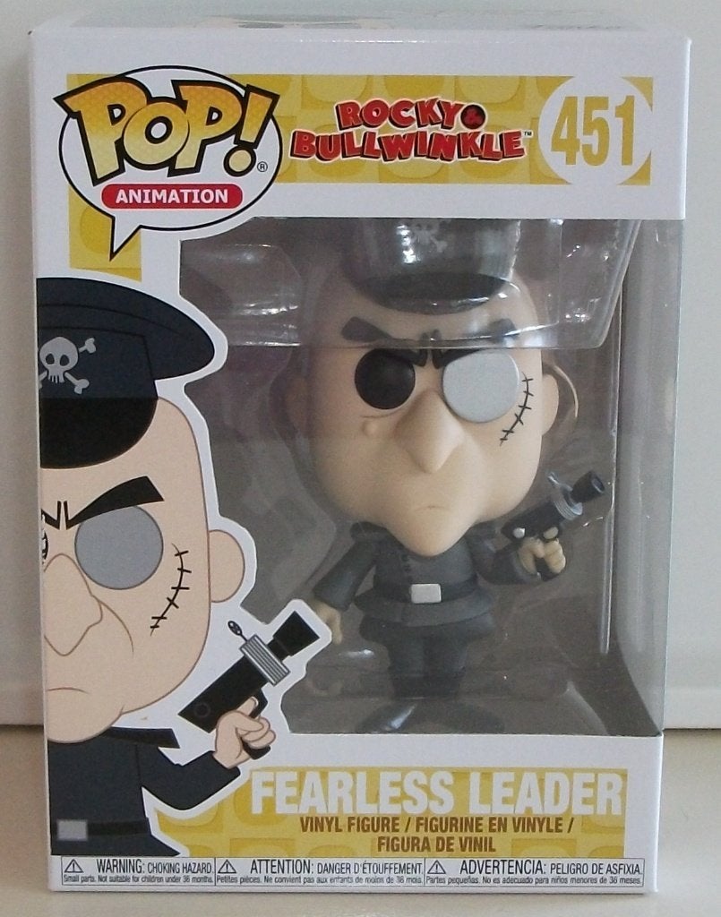 Funko Pop! 451 *** FEARLESS LEADER *** Rocky & Bullwinkle, Verzamelen, Ophalen of Verzenden, Nieuw