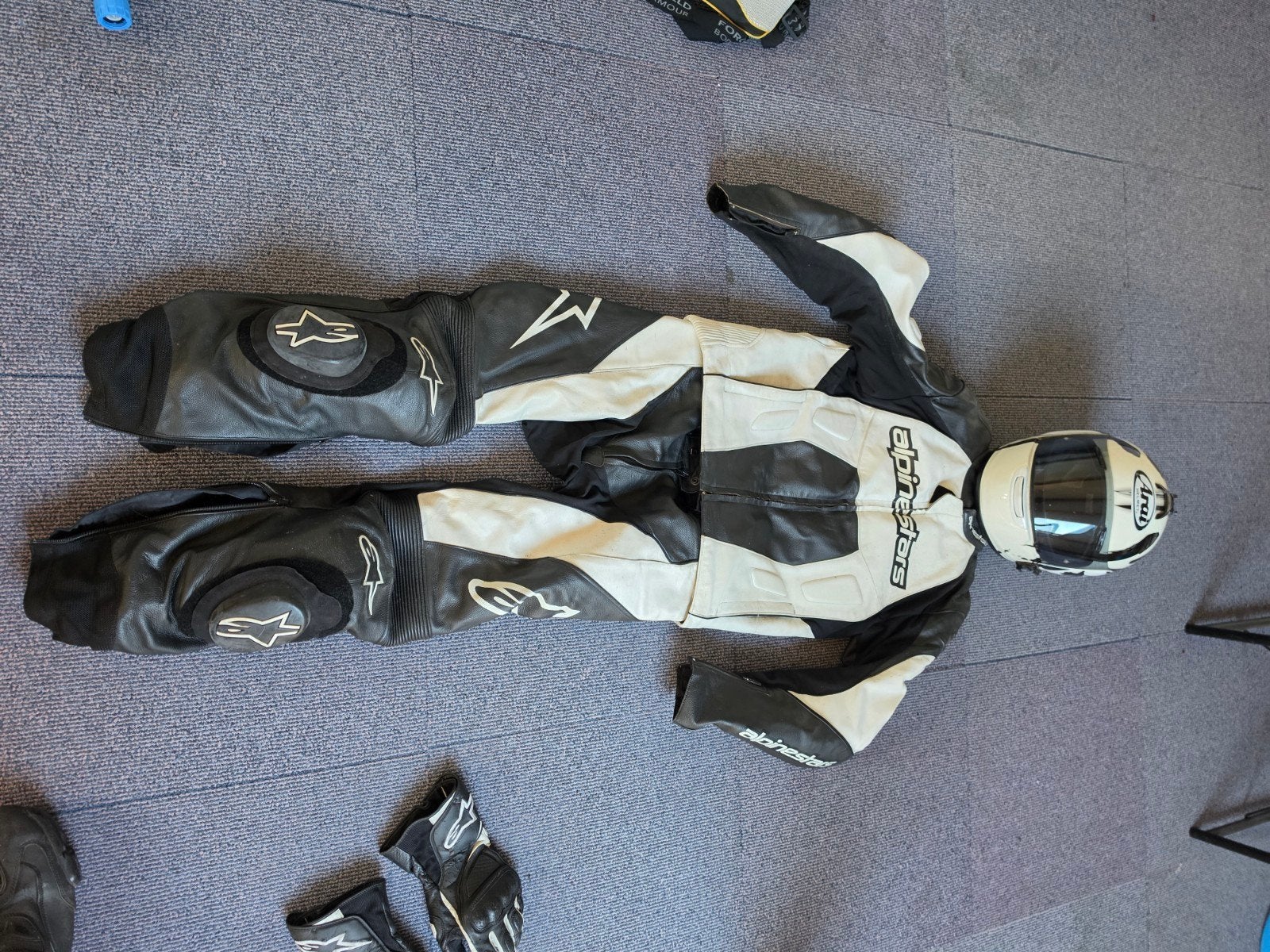 Compleet 2 delig  Alpinestars motorpak met accessoires, Motoren, Ophalen, Alpinestars, Tweedehands, Heren