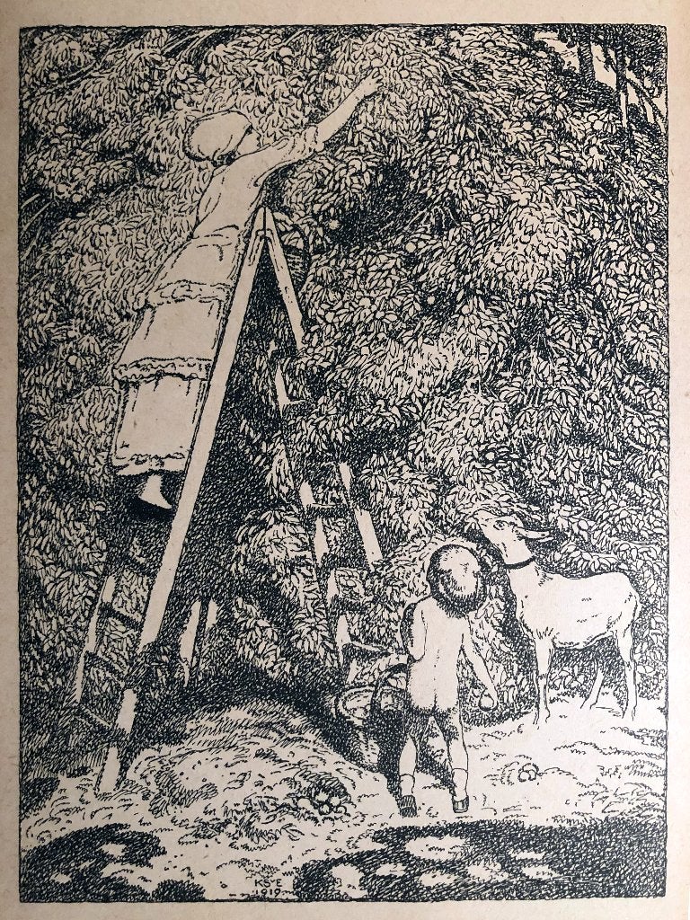 Mooie kunst v/h Grafiekkabinet Karl Schmoll von Eisenwerth, Antiek en Kunst, Kunst | Etsen en Gravures, Ophalen of Verzenden