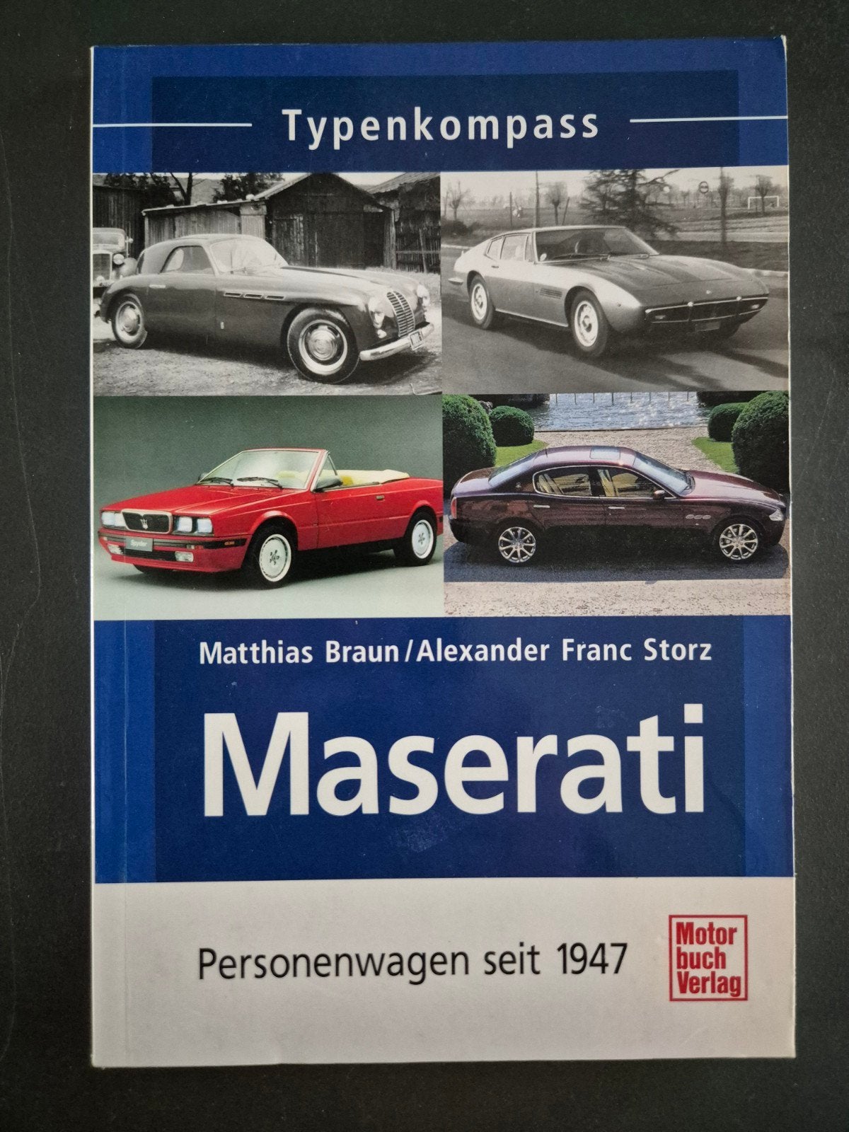 Maserati Personenwagen seit 1947 Typenkompass, Ophalen of Verzenden, Zo goed als nieuw, Algemeen
