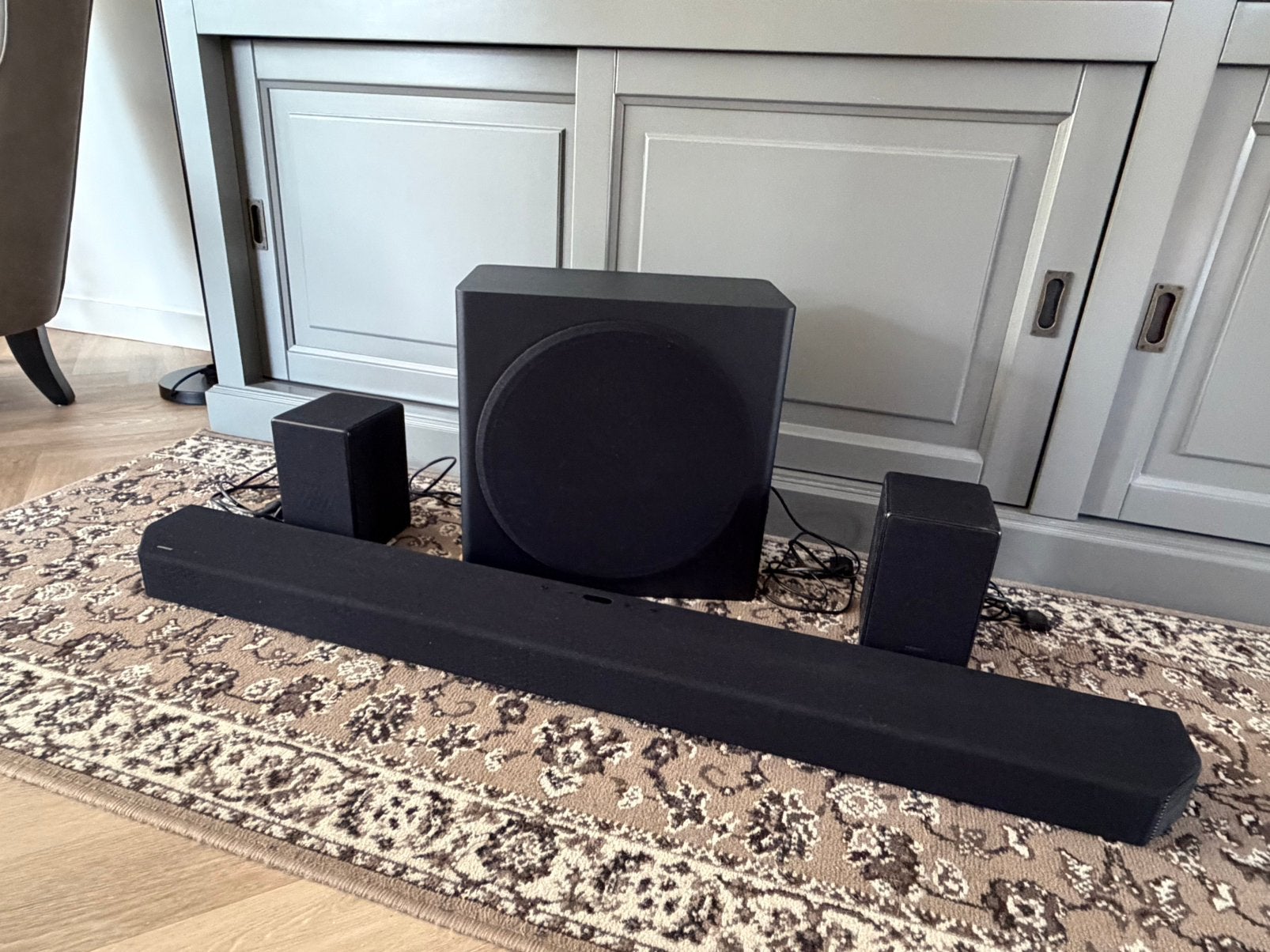TOP: Cinematic Q-series soundbar HW-Q950A  complete set!, 70 watt of meer, Overige spelers, Ophalen, Overige merken