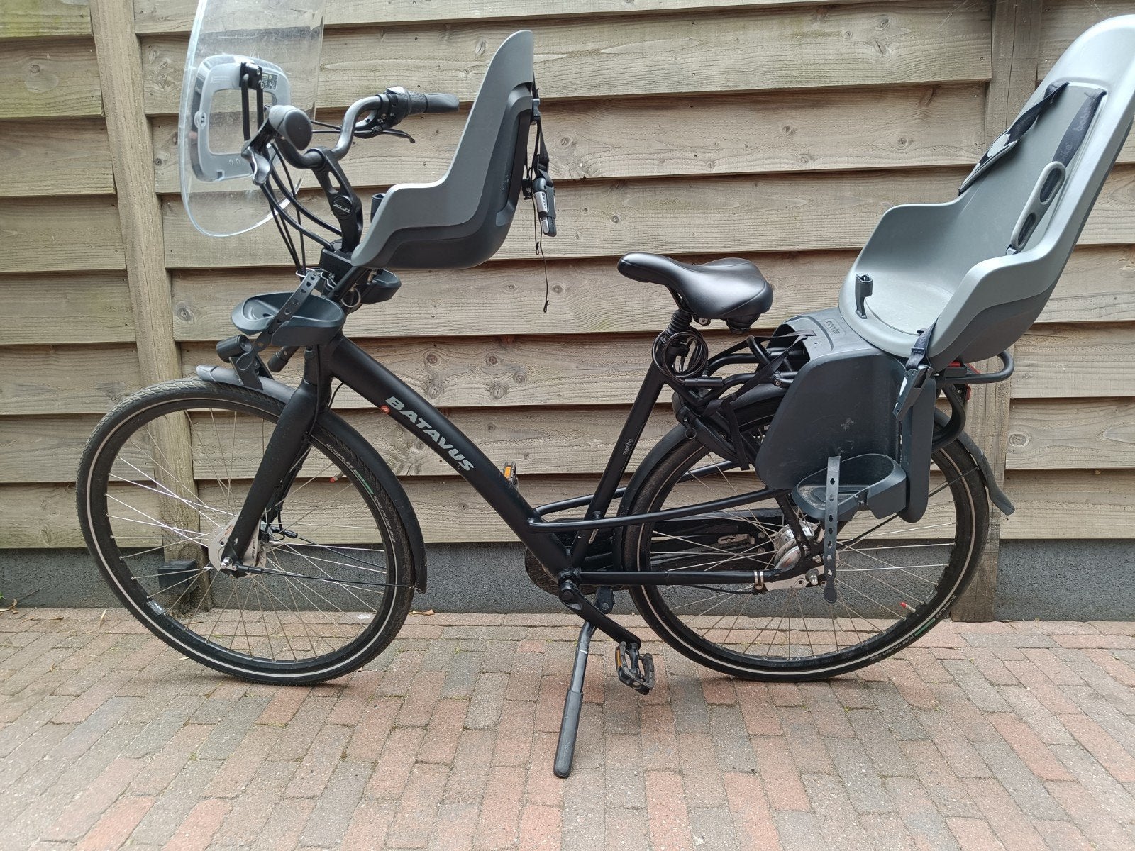 Batavus Mambo-7 DN7 damesfiets - Zwart mat 53cm, Ophalen, 53 tot 56 cm, Versnellingen, Batavus