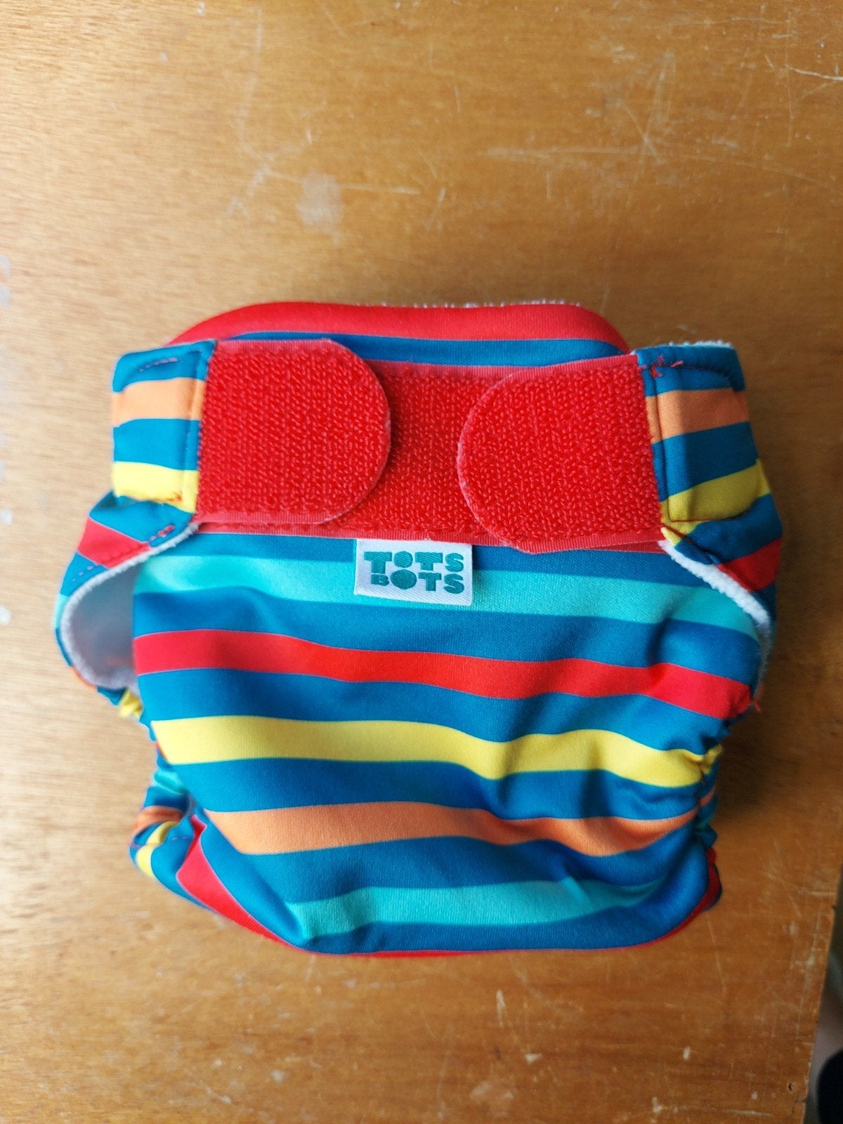 TotsBots Zwemluier - Kleurrijke Strepen (4.5-9kg), Ophalen of Verzenden, Zo goed als nieuw, TotsBots, Jongetje of Meisje
