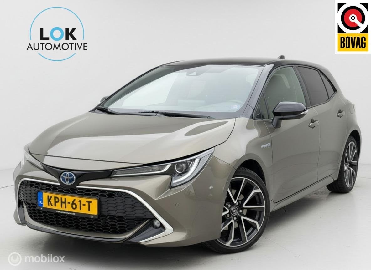 Toyota Corolla 2.0 Hybrid Executive JBL HUD|CAMERA|JBL|ACC|, Gebruikt, Zwart, 4 cilinders, Bruin