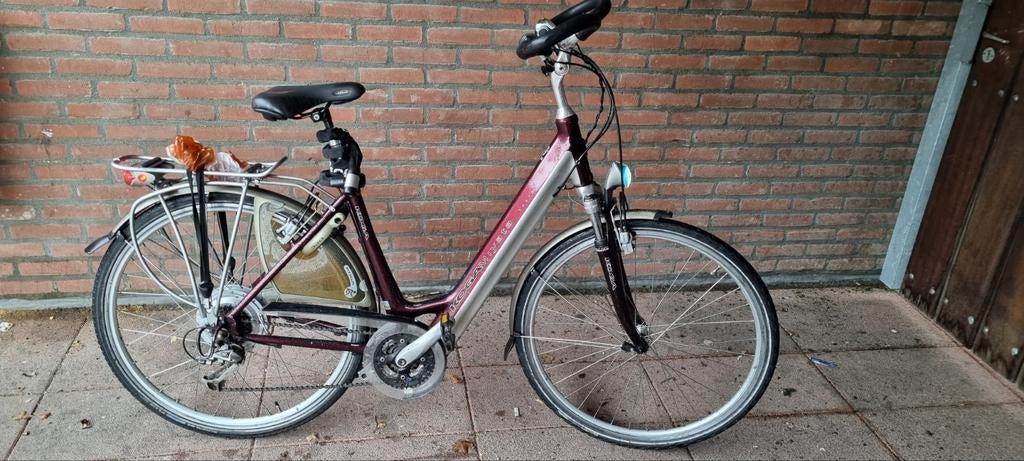 Koga ebike 28 inch goede accu 45 km 11 versnellingen, Ophalen, Zo goed als nieuw, Overige merken, Versnellingen