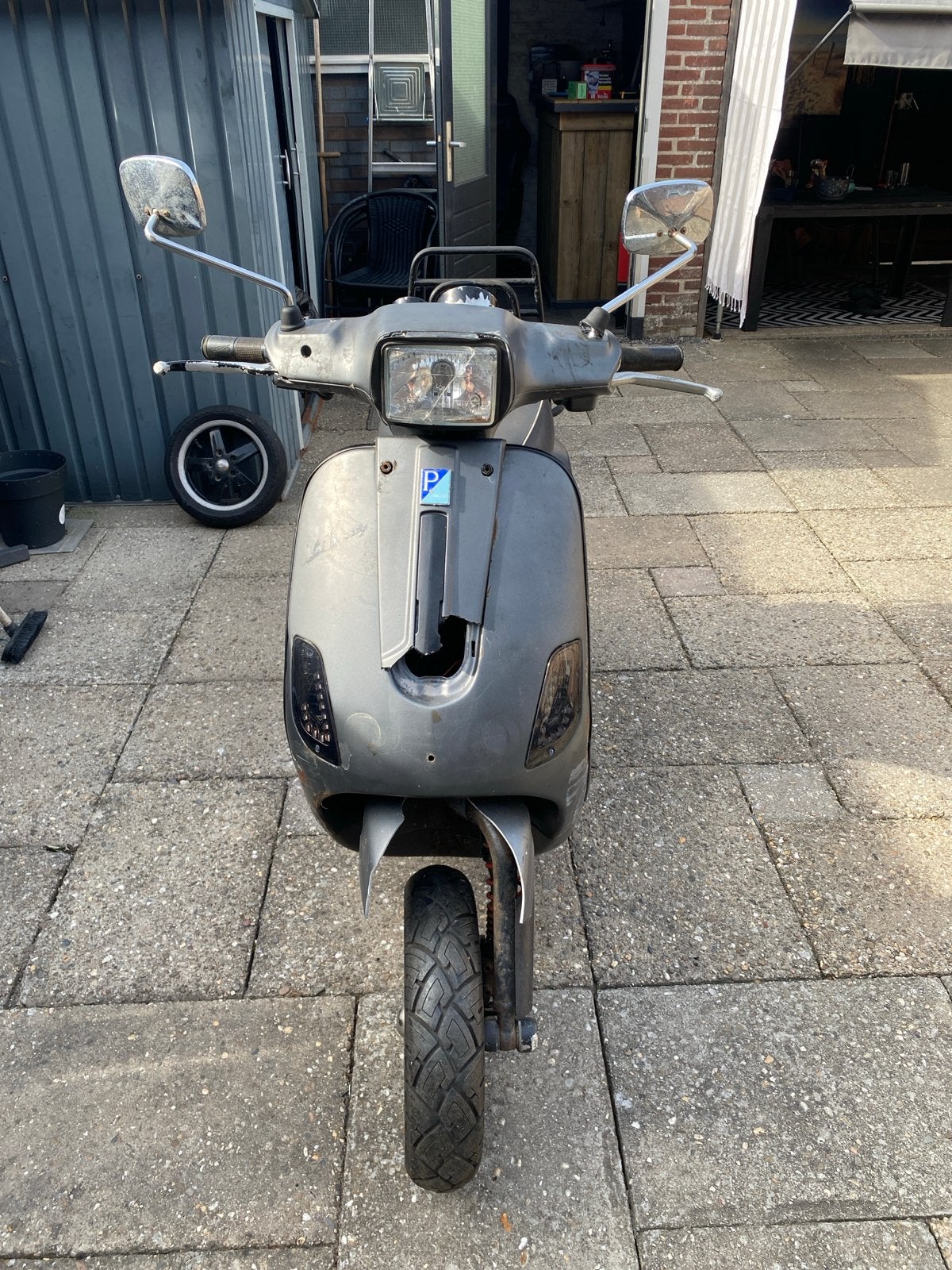 Vespa S snorscooter - Opknapper, Fietsen en Brommers, Scooters | Vespa, Ophalen, Gebruikt, Vespa S, Benzine