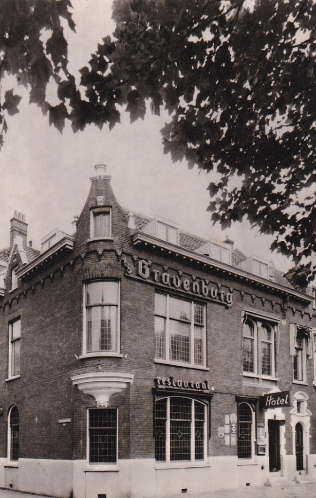 763Q Rotterdam 's-Gravendijkwal 100, horeca 's-Gravenburg, Verzamelen, Ophalen of Verzenden, 1960 tot 1980, Gelopen, Zuid-Holland