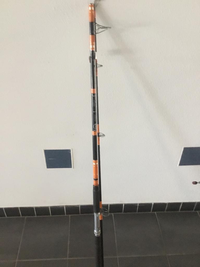 Boot zeehenngel, Watersport en Boten, Hengelsport | Zeevissen, Ophalen of Verzenden, Gebruikt, Werphengel