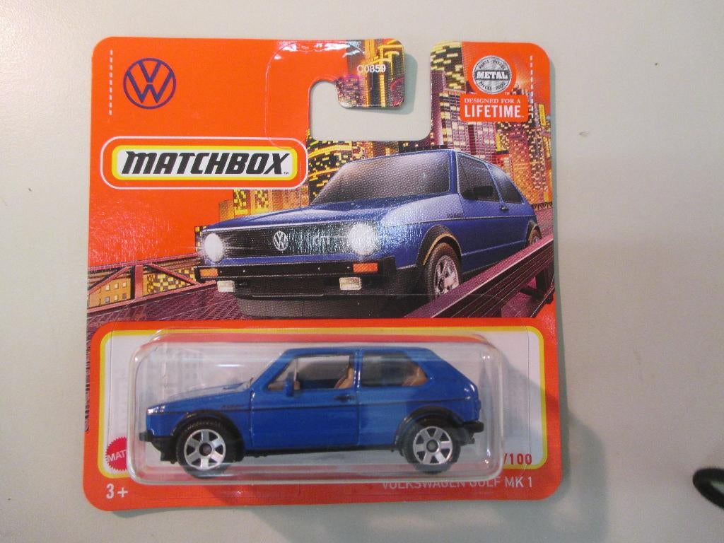 Volkswagen Golf modelauto, Hobby en Vrije tijd, Modelauto's | 1:87, Ophalen, Nieuw, Auto, Matchbox