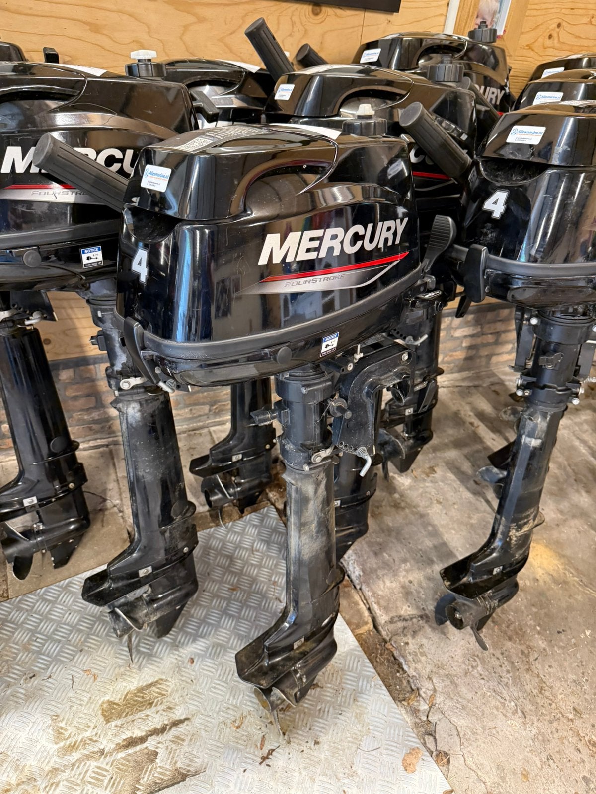 Mercury 4 PK motor uit 2024, Watersport en Boten, Ophalen, Gebruikt, Minder dan 5 pk, Viertaktmotor