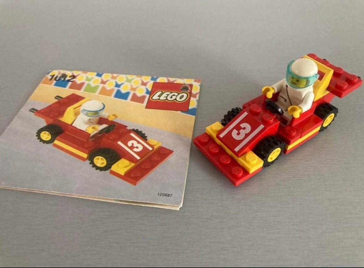 Lego 182 Formule 1 Raceauto  1612, Kinderen en Baby's, Gebruikt, Lego, Ophalen of Verzenden, Compleet