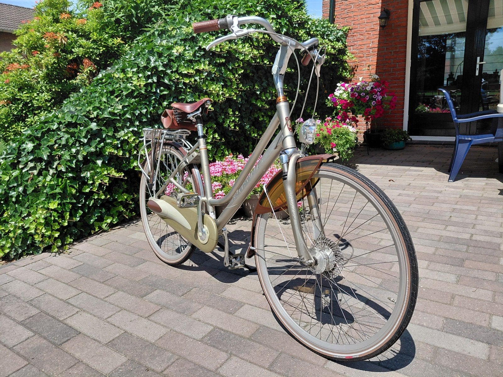 Batavus centennial damesfiets, Ophalen, Gebruikt, 47 tot 50 cm, Versnellingen