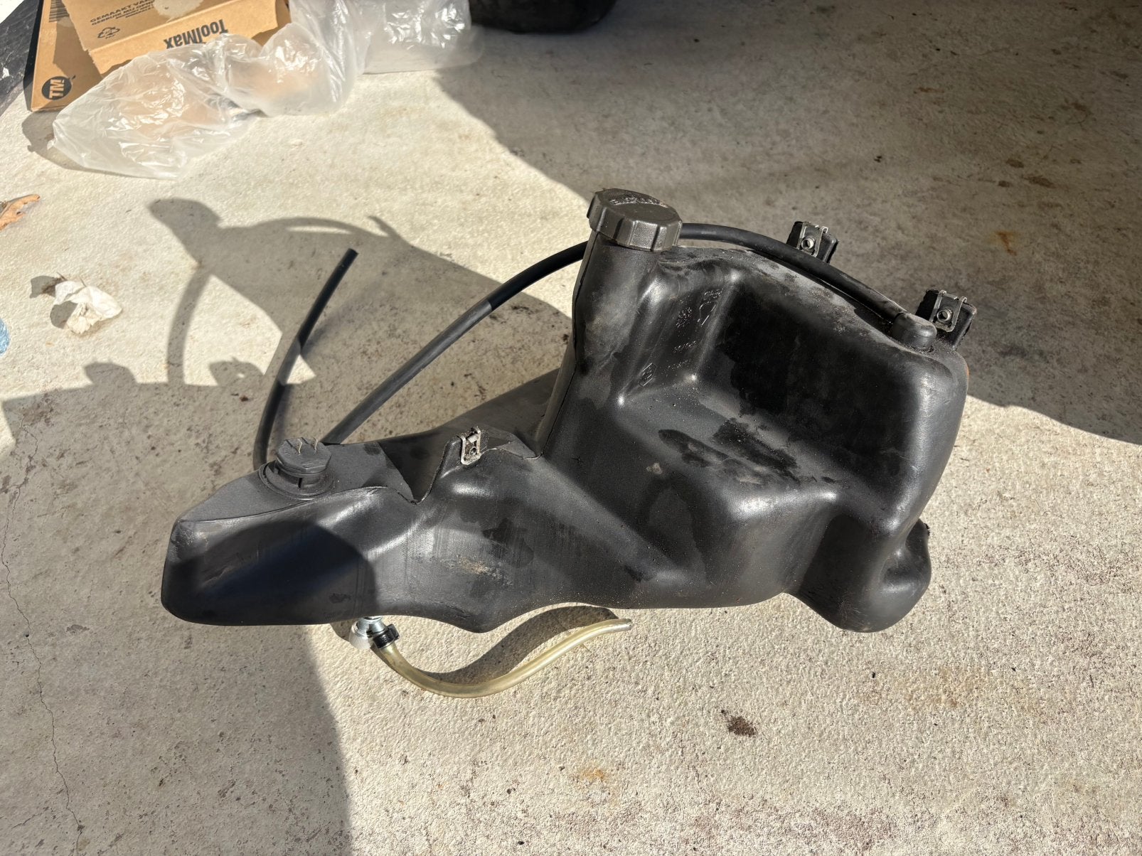 Piaggio zip benzine tank compleet, Ophalen of Verzenden, Zo goed als nieuw, Tank
