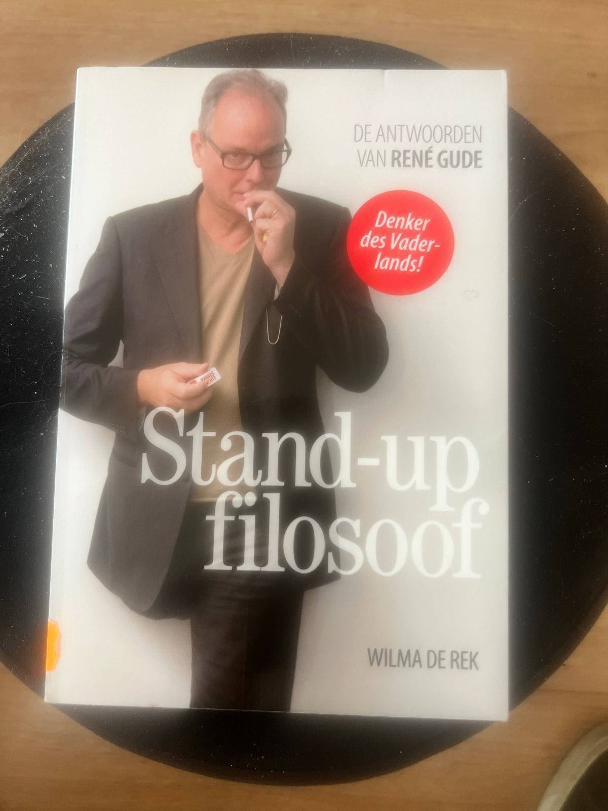Stand-up filosoof - De antwoorden van René Gude, Ophalen of Verzenden, Zo goed als nieuw, Nederland