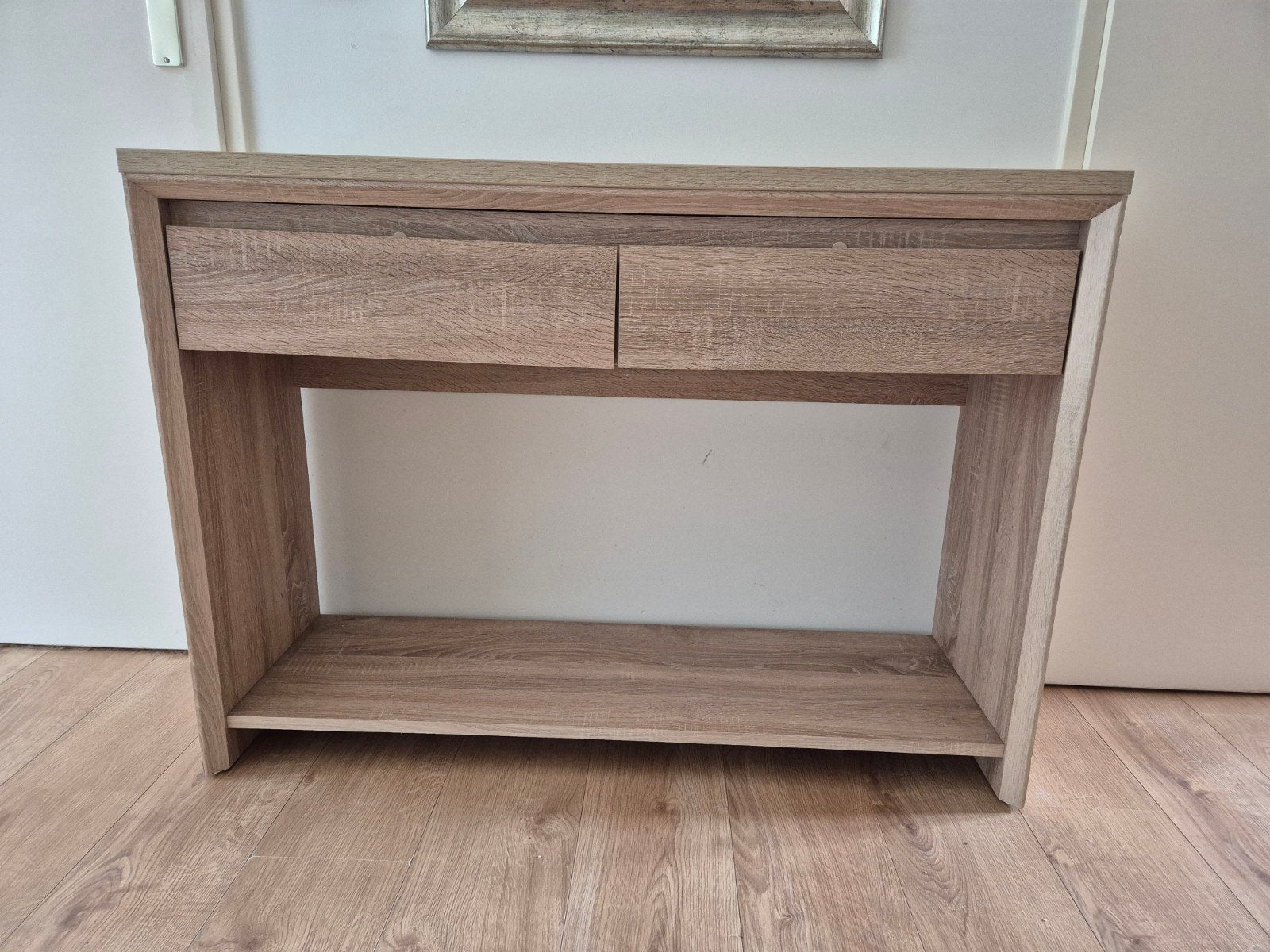 Sidetable met lades, Huis en Inrichting, Tafels | Bijzettafels, Ophalen, Zo goed als nieuw, 75 cm of meer, Modern