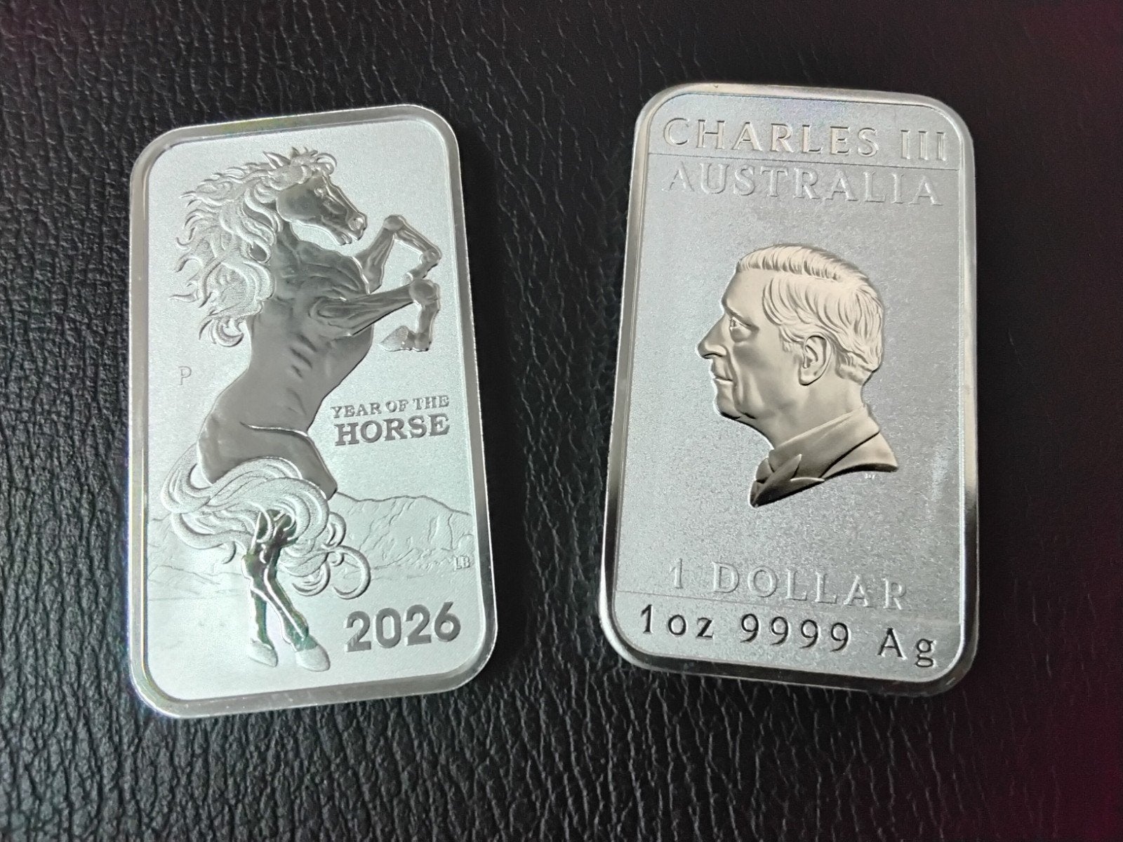 Year of the Horse 2026 Charles III Australia 1 dollar 1ounce, Ophalen of Verzenden, Zilver