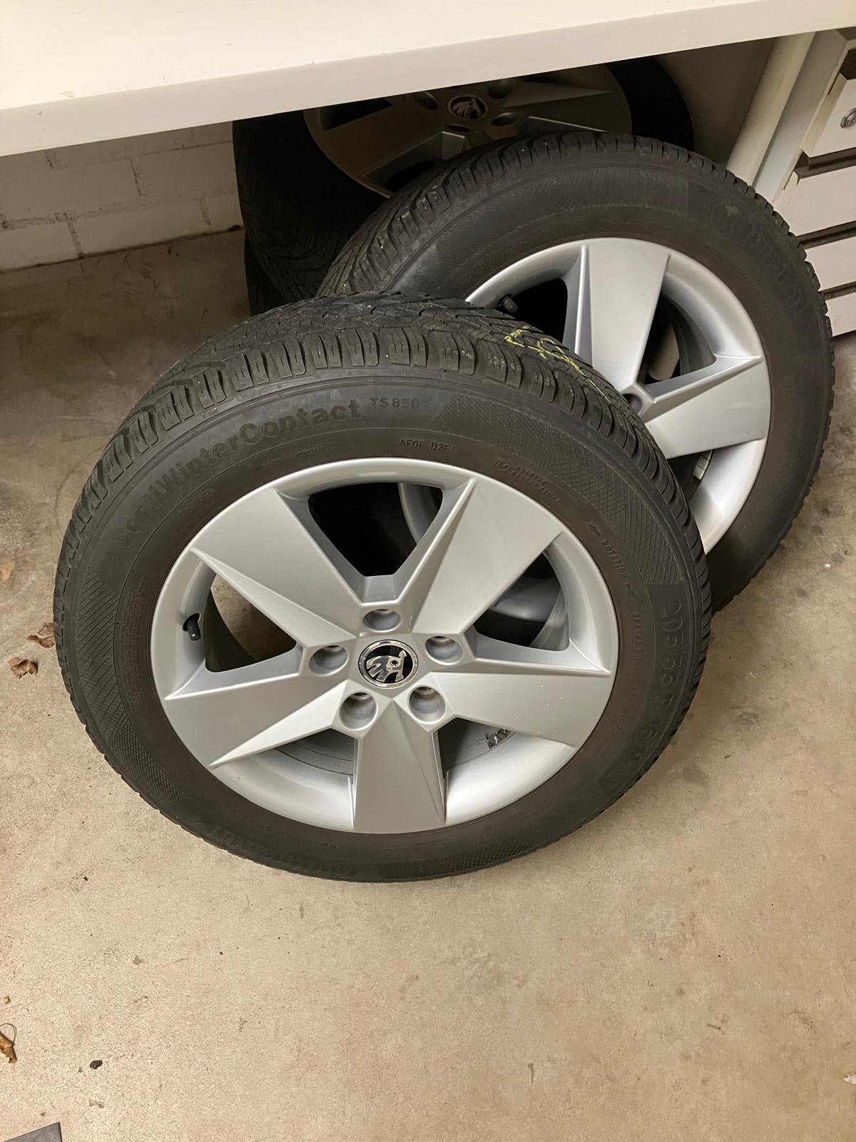Winterbanden met velgen, Ophalen, 16 inch, Winterbanden, Banden en Velgen