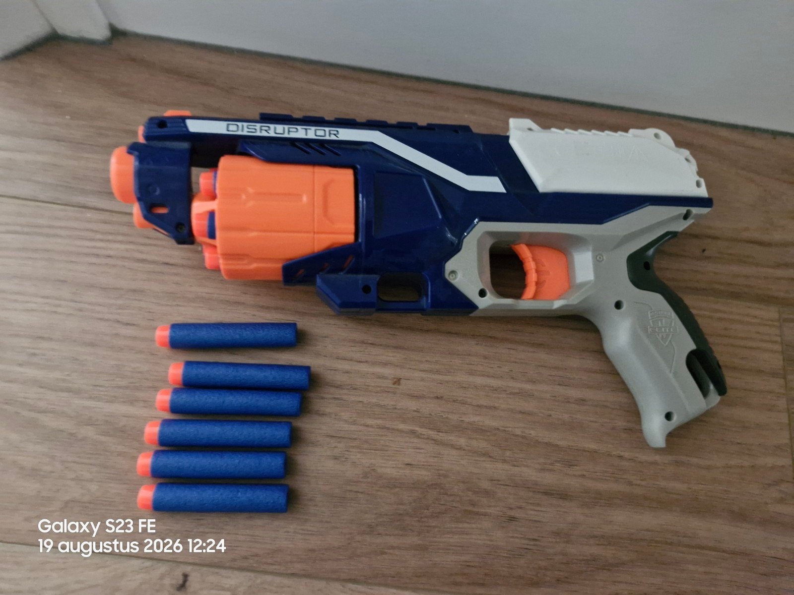 Nerf Elite Disruptor - Blaster met 12 Darts, Ophalen of Verzenden, Zo goed als nieuw