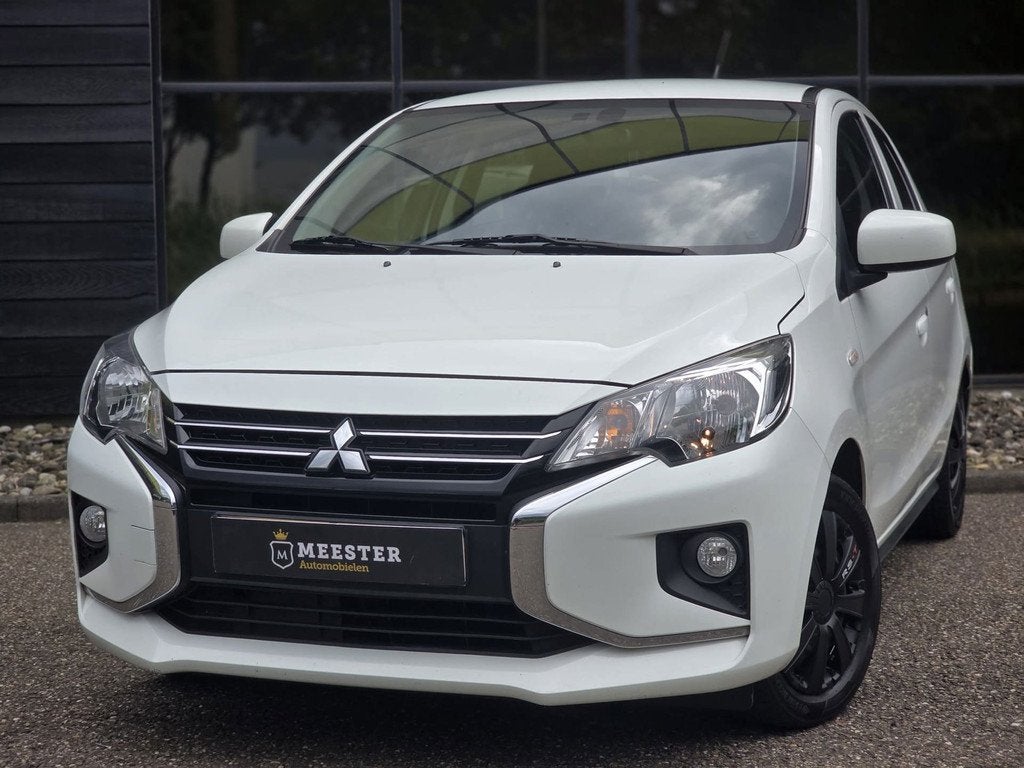 Mitsubishi Space Star 1.2 Cool+|Airco|Elektr ramen, Voorwielaandrijving, Stof, Gebruikt, Met garantie (alle)