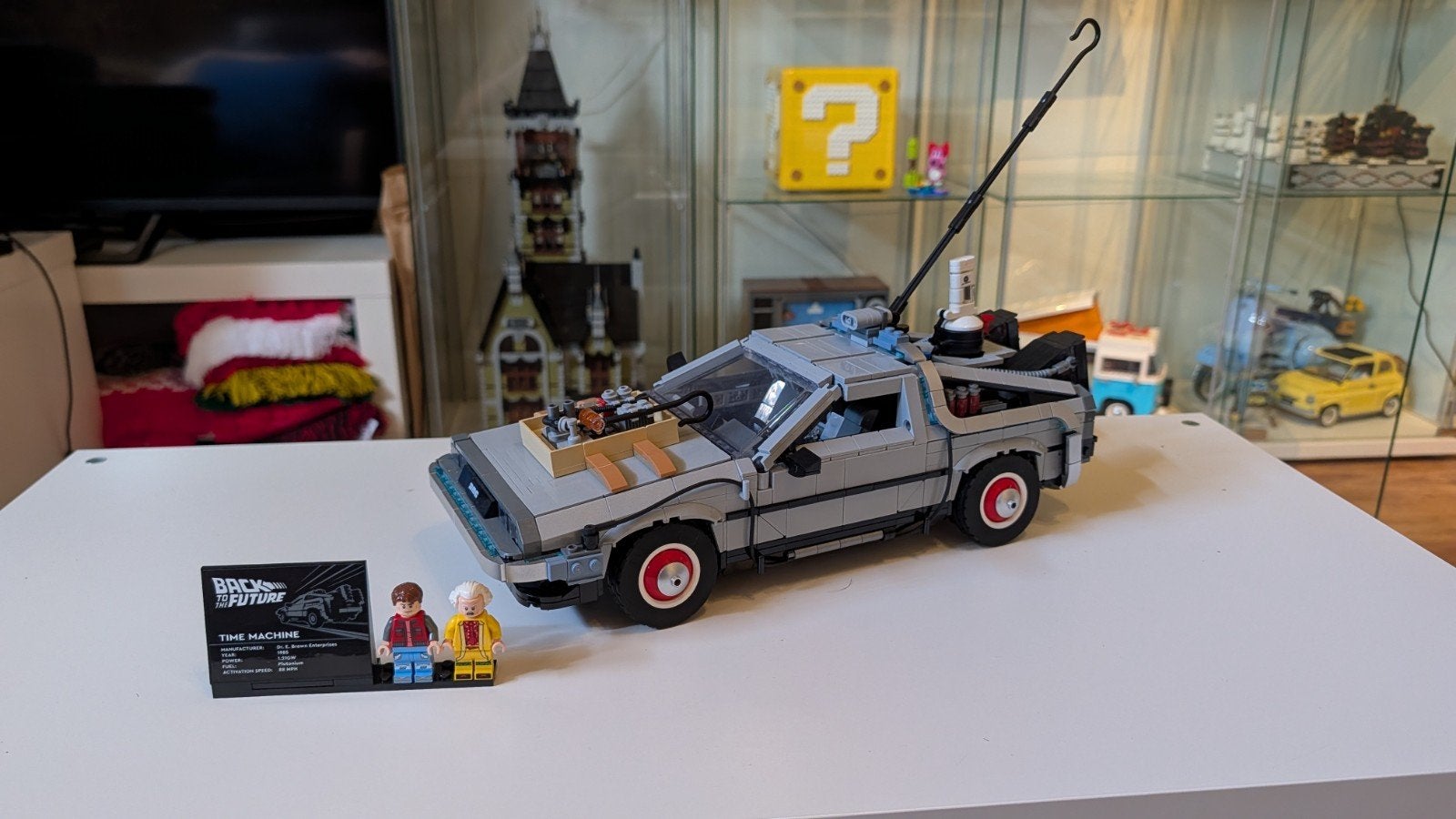 Lego Back to the Future DeLorean Tijdreismachine, Ophalen, Zo goed als nieuw