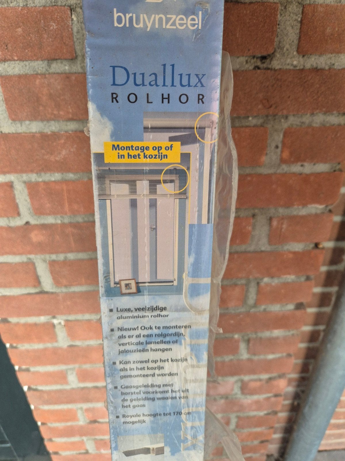 Bruynzeel Duallux Rolhor - Max 63x170 cm, Minder dan 80 cm, Hordeur, Minder dan 200 cm, Nieuw